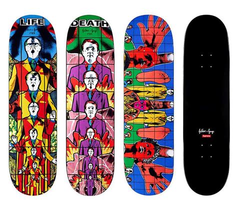 supreme skateboard burberry|supreme Burberry skateboard set.